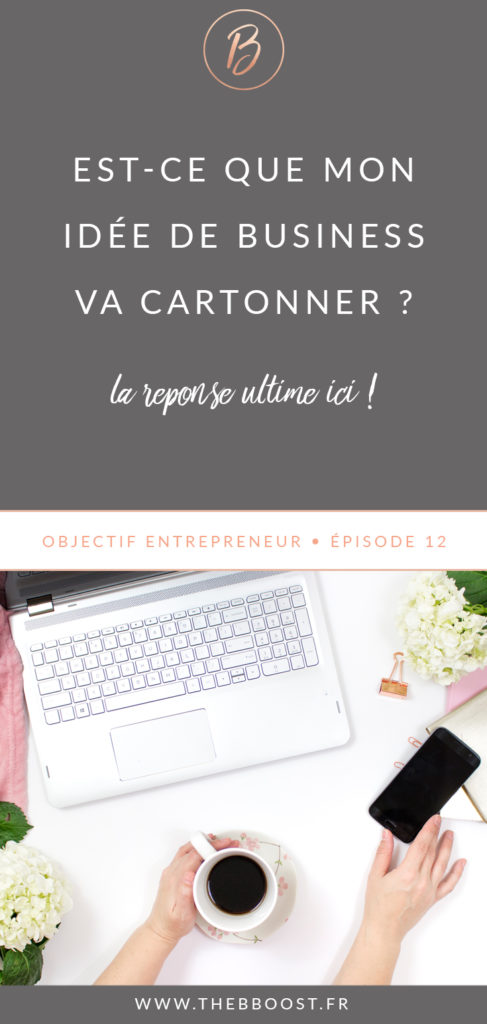 Est-ce que mon idée de business va cartonner ? Si tu te poses cette question, tu devrais lire cette réponse ! www.thebboost.fr #entreprendre #freelance #autoentrepreneur #blogging