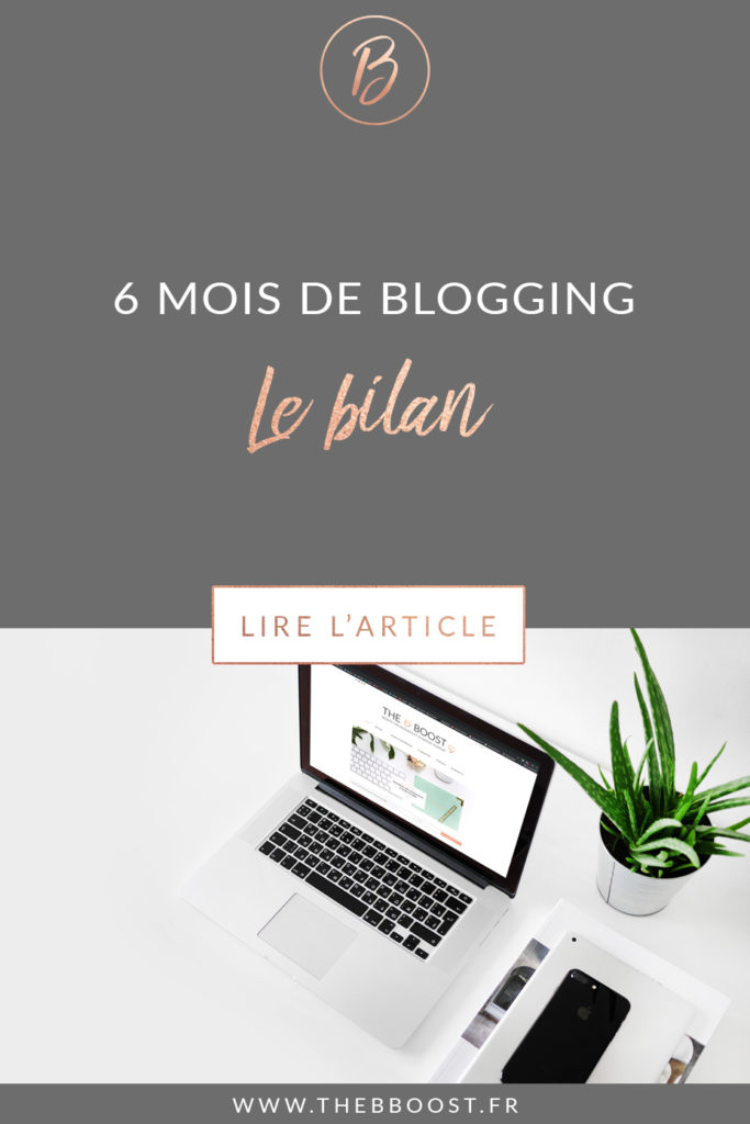 Mon bilan après 6 mois de blogging. Je partage mes chiffres, mes stats, mes revenus. Un article du blog TheBBoost.