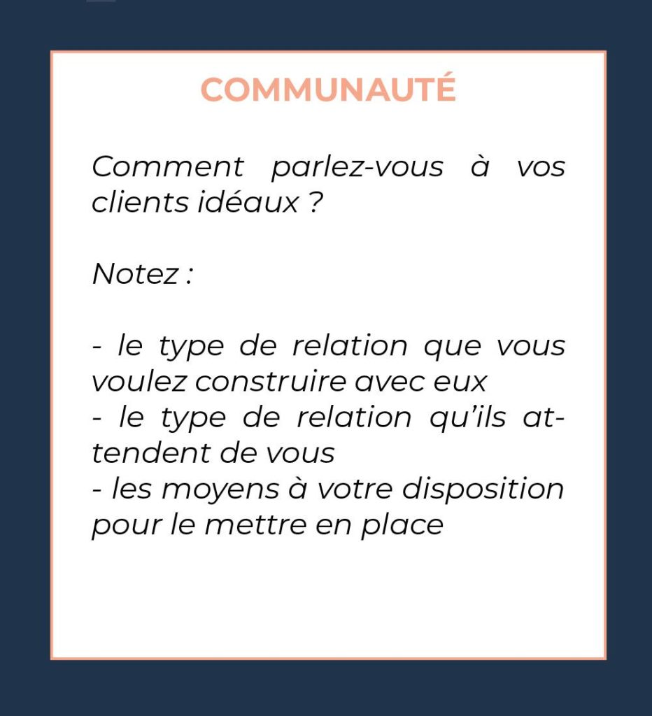 communauté et clients