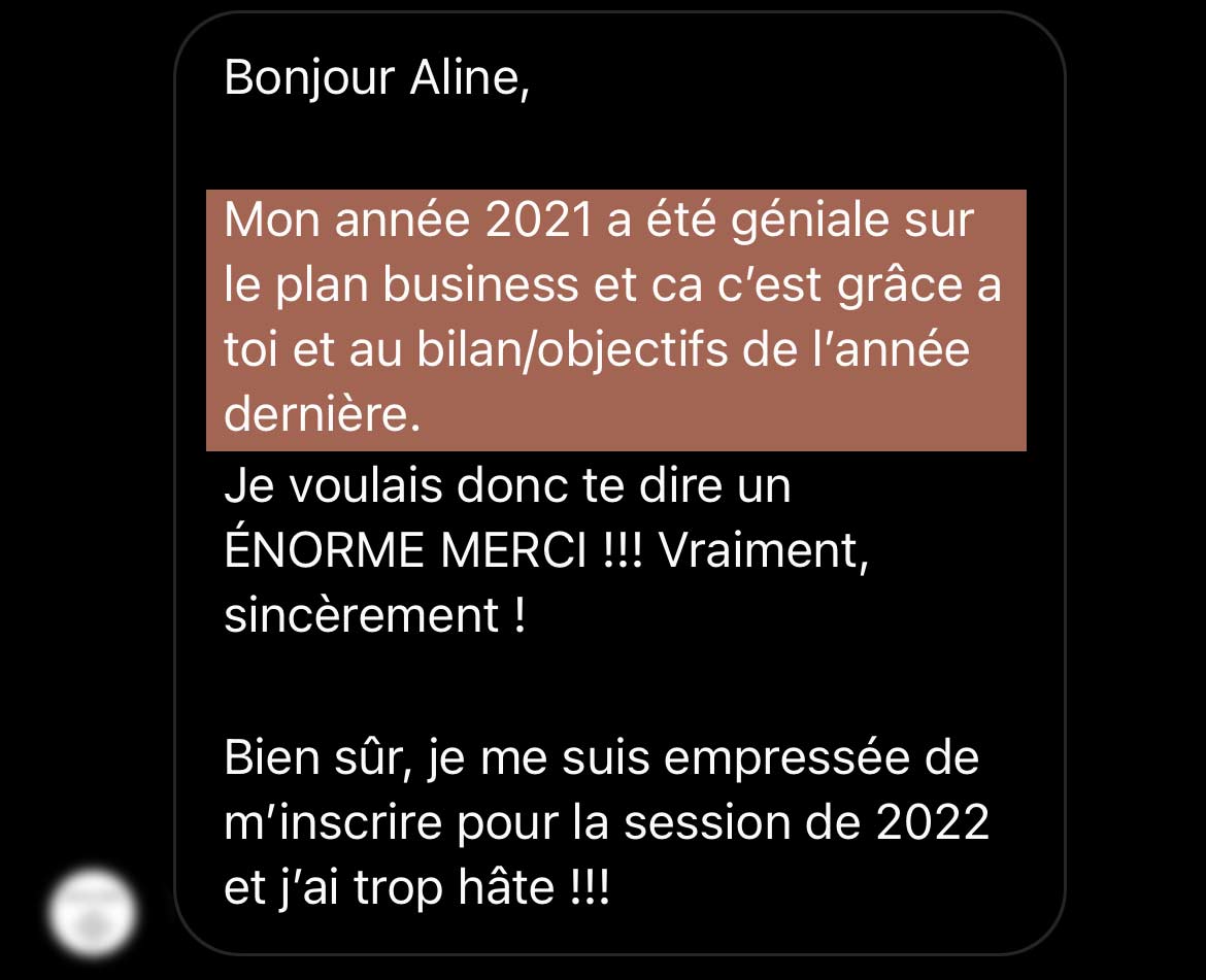 témoignage workshop