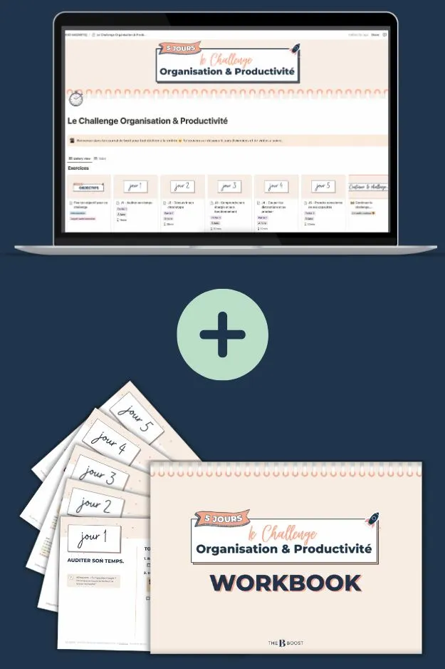 workbook + notion