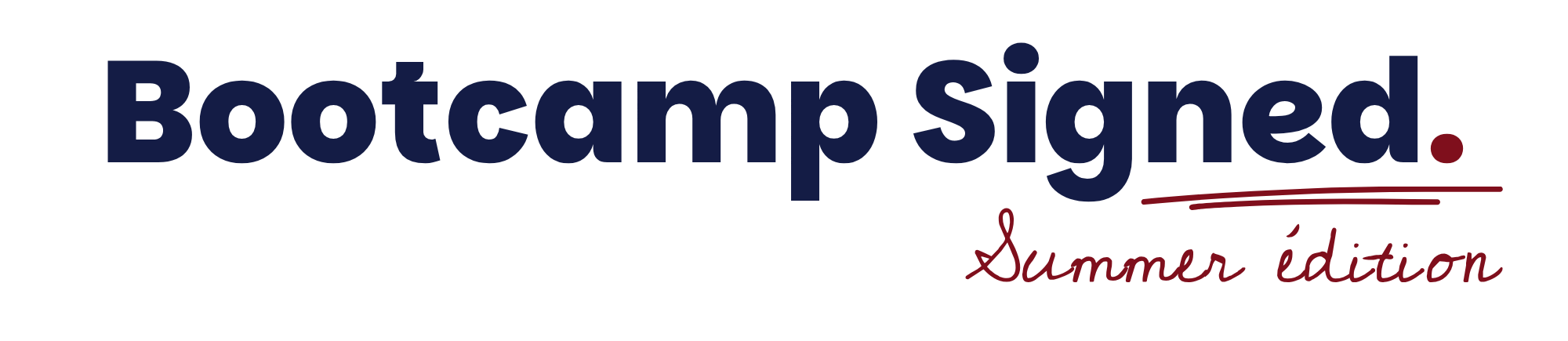 PDV - Bootcamp Signed - tous les visuels